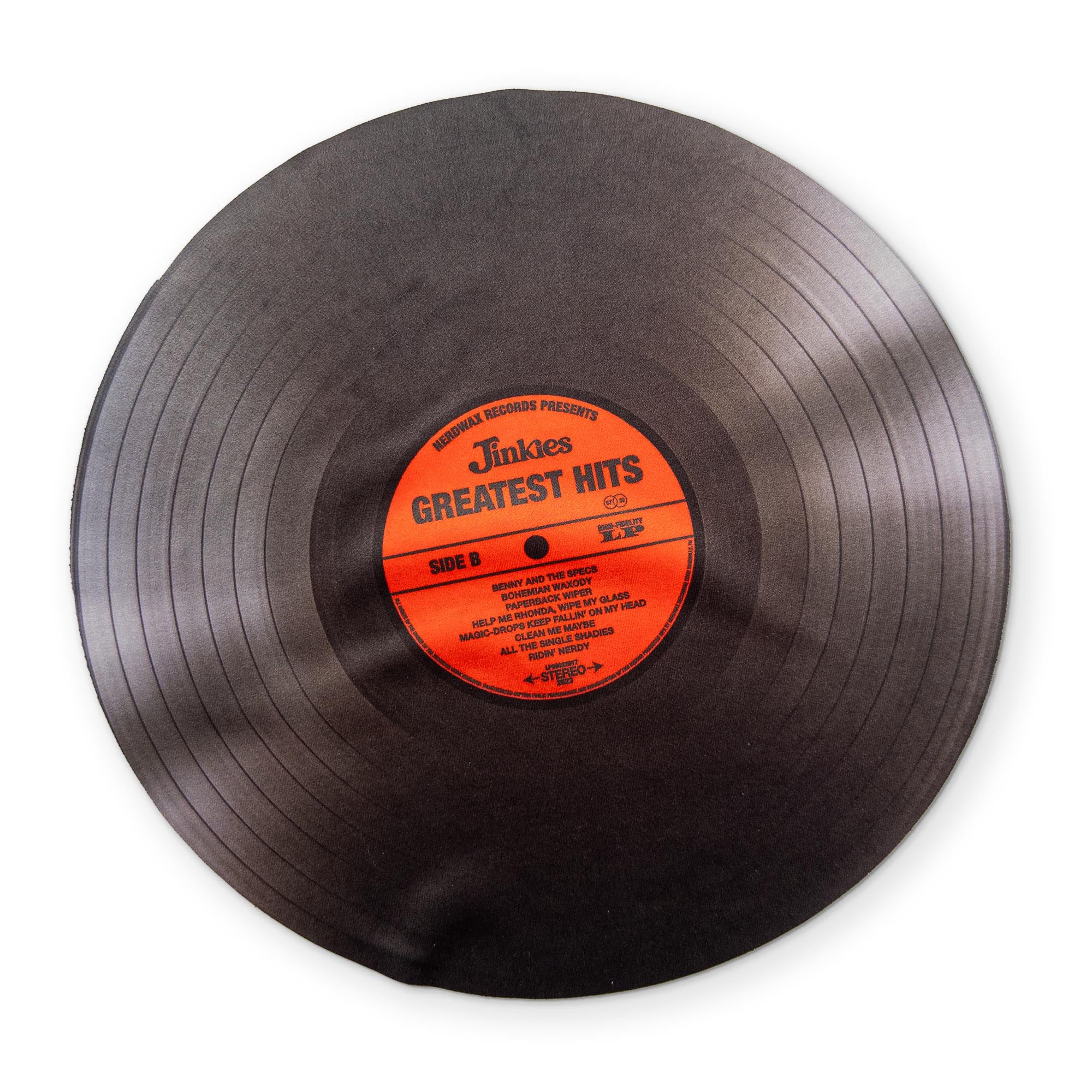 🎶 A VINYL RECORD YOU CAN CLEAN YOUR GLASSES WITH