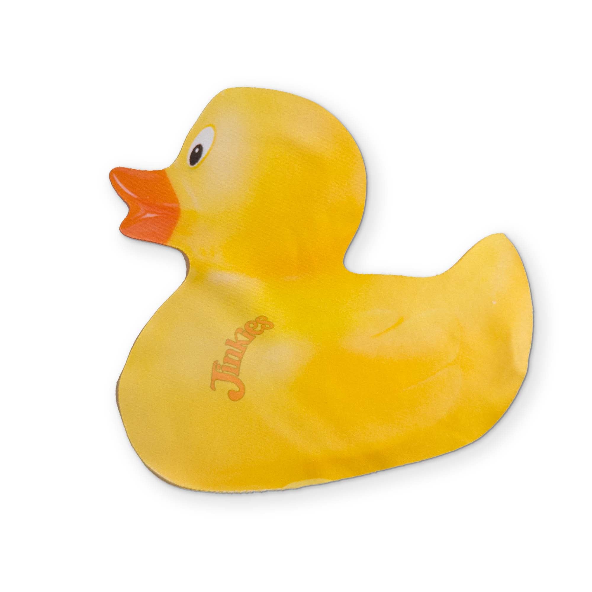 A RUBBER DUCK YOU CAN CLEAN YOUR GLASSES WITH