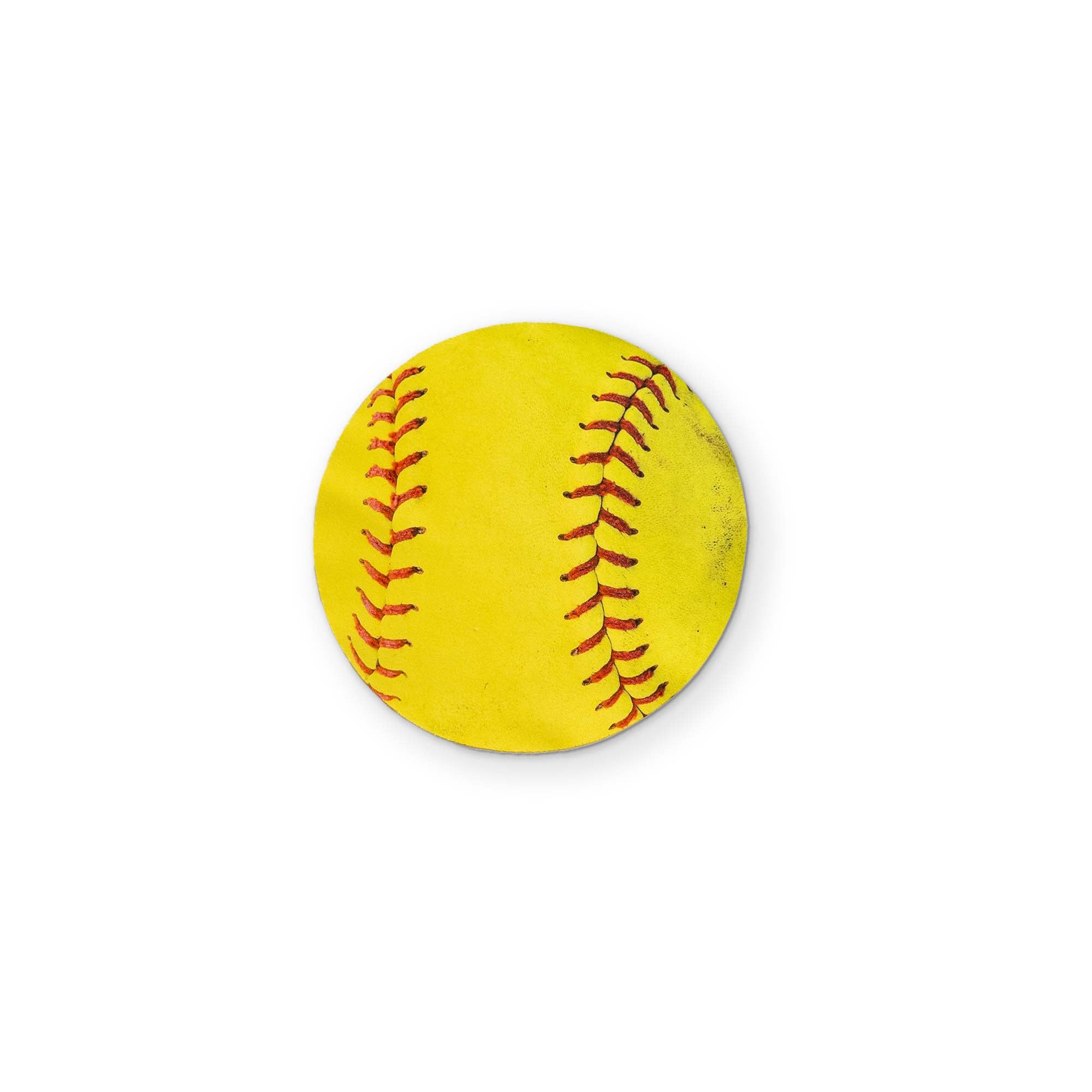 🥎 A SOFTBALL YOU CAN CLEAN YOUR GLASSES WITH