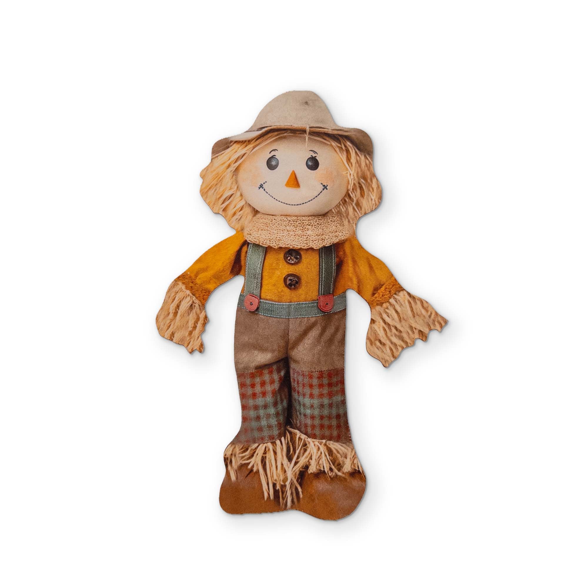 A SCARECROW YOU CAN CLEAN YOUR GLASSES WITH