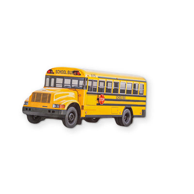 A SCHOOL BUS YOU CAN CLEAN YOUR GLASSES WITH