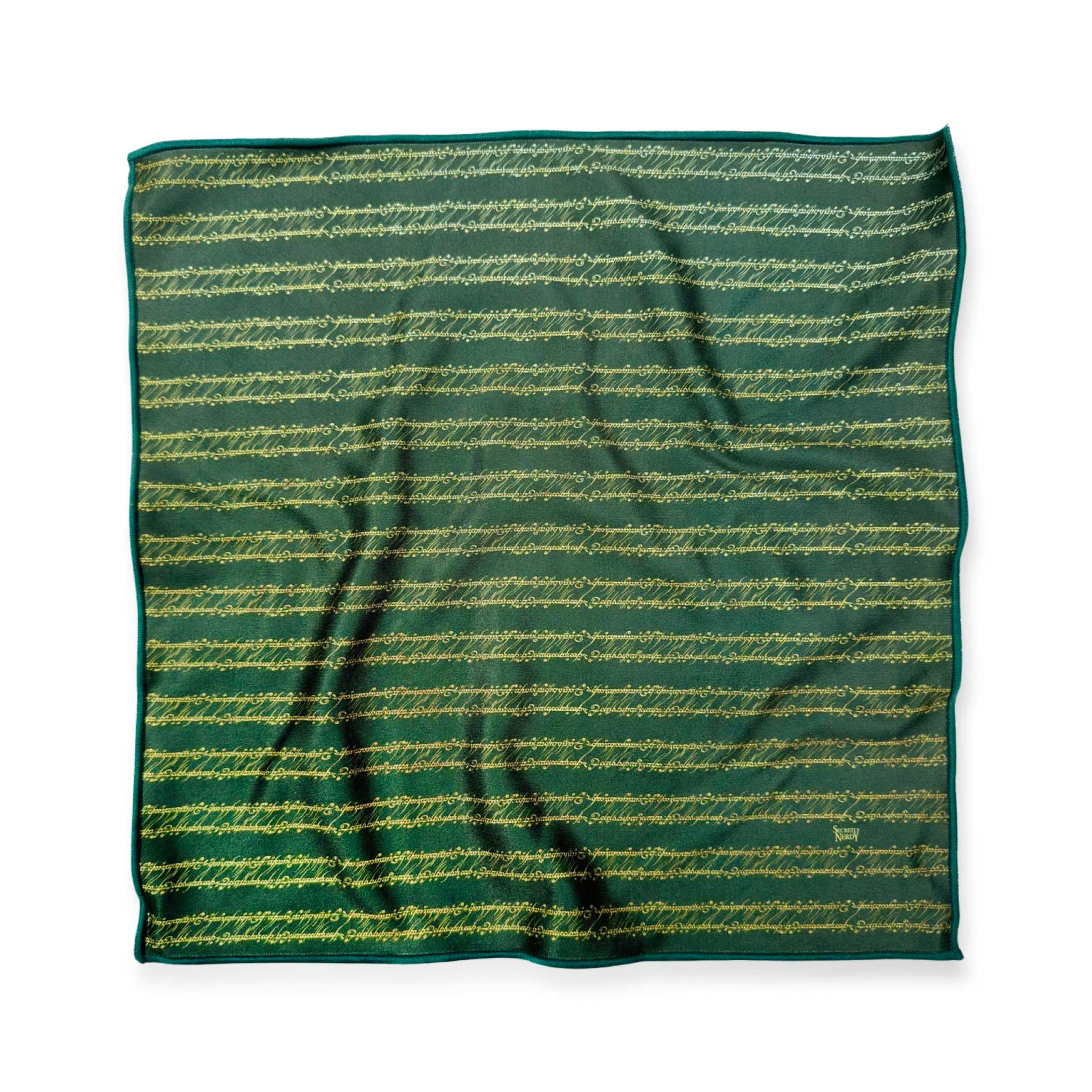 PINSTRIPE INSCRIPTION - SECRETLY NERDY CLEANING CLOTH