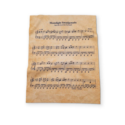 SHEET MUSIC YOU CAN CLEAN YOUR GLASSES WITH