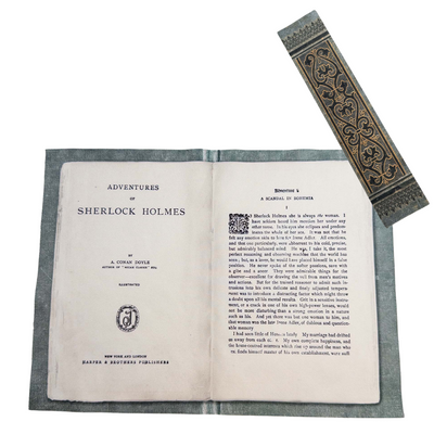 Sherlock Holmes & Jinkies Bookmark - JINKIES Book Club EXCLUSIVE