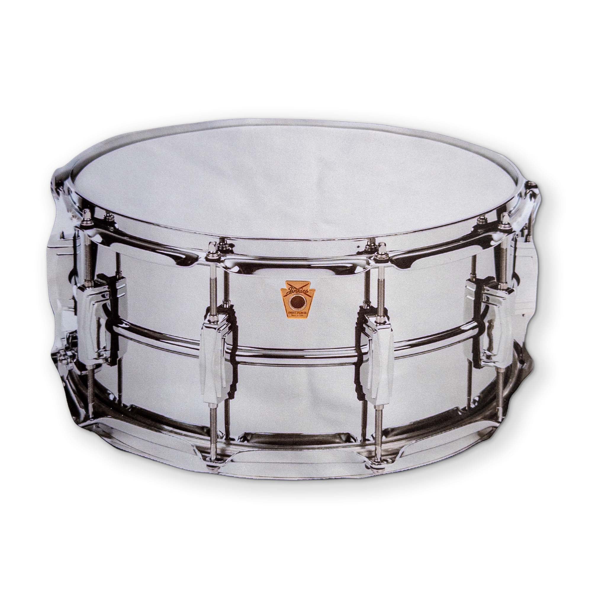 A SNARE DRUM YOU CAN CLEAN YOUR GLASSES WITH