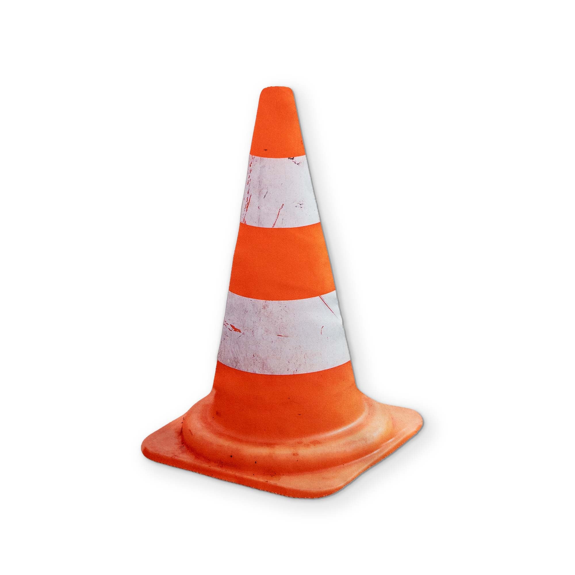 A TRAFFIC CONE YOU CAN CLEAN YOUR GLASSES WITH