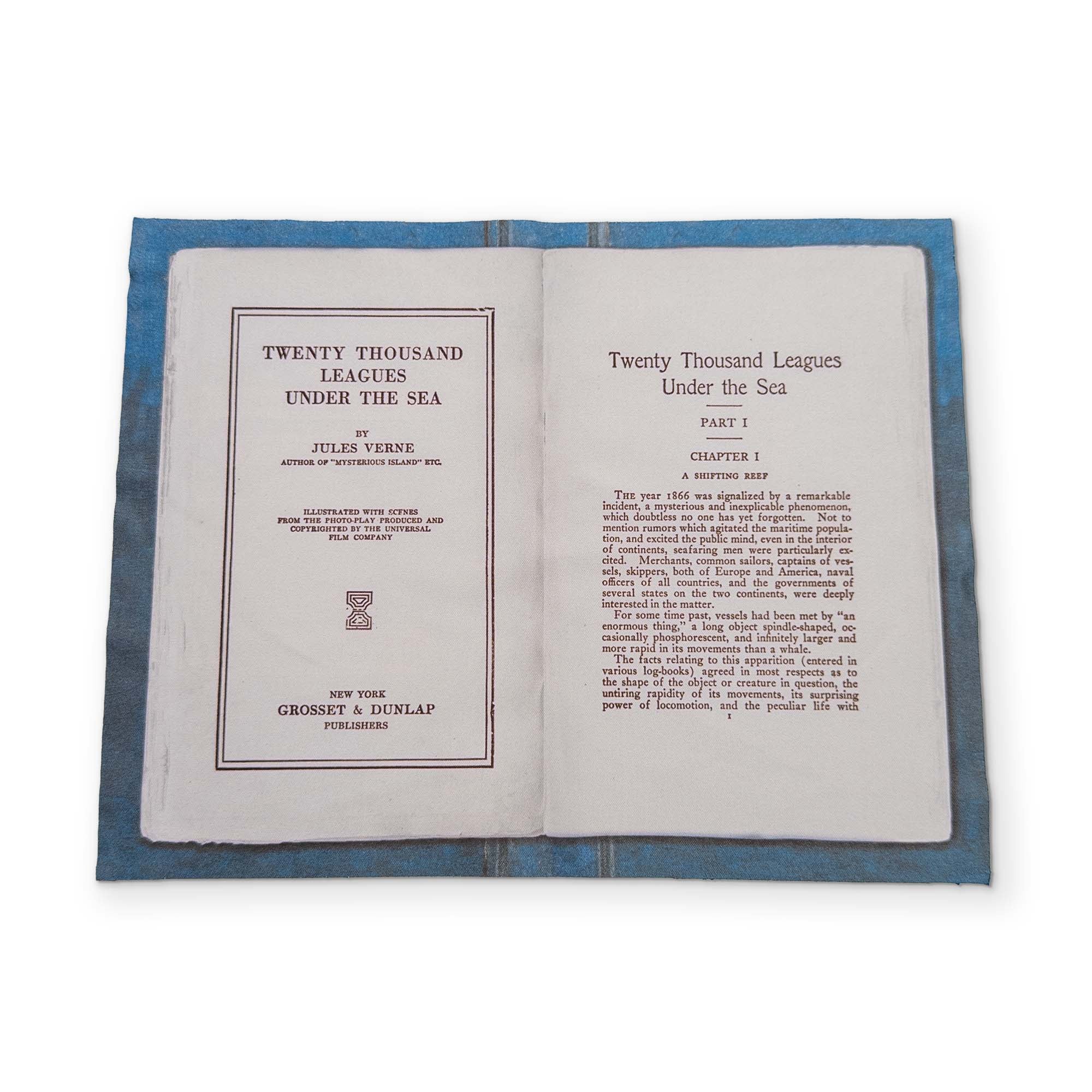 20k LEAGUES UNDER THE SEA - A BOOK YOU CAN CLEAN YOUR GLASSES WITH