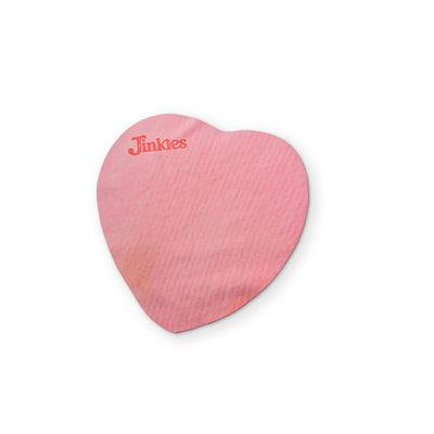A CANDY HEART YOU CAN CLEAN YOUR GLASSES WITH