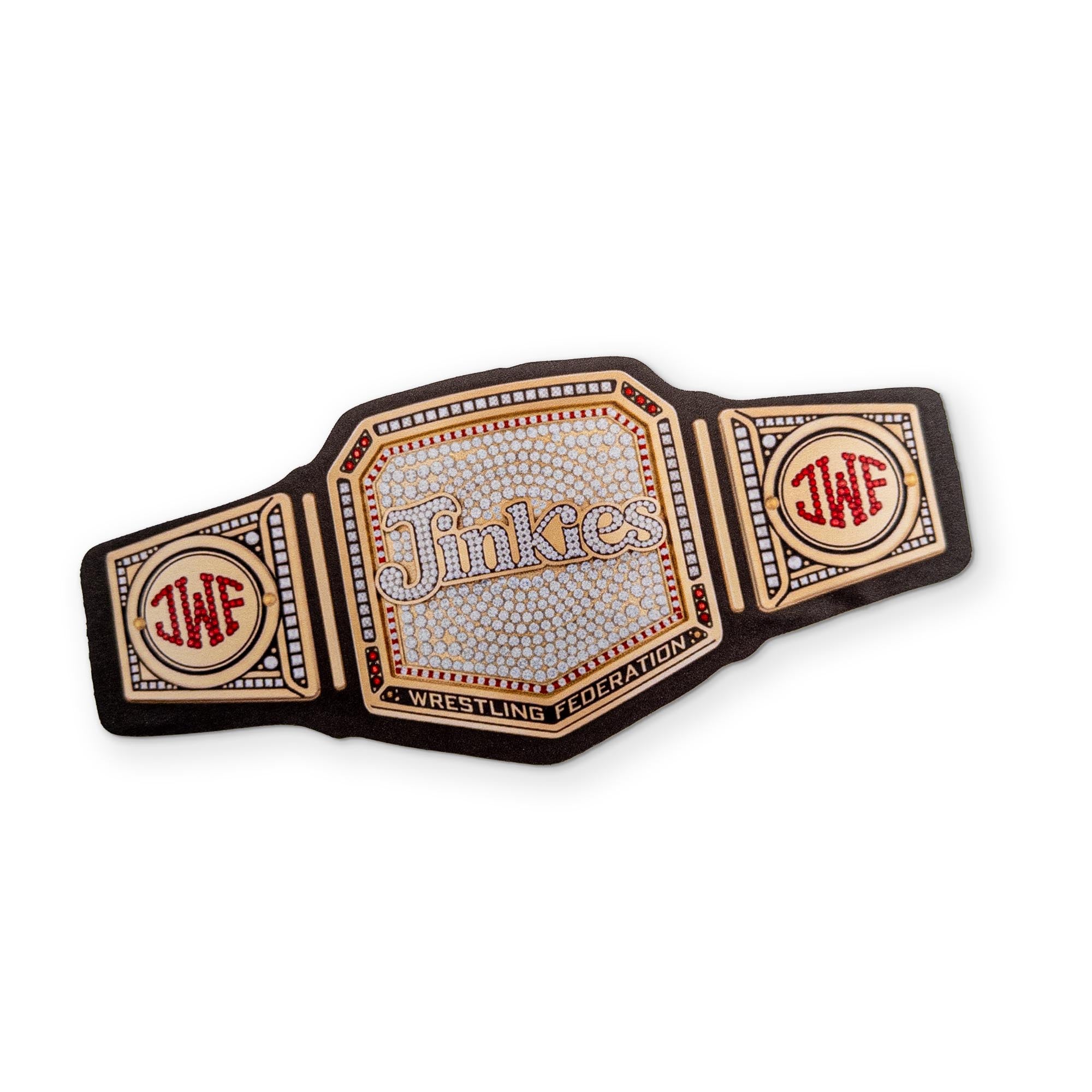 A Wrestling Belt YOU CAN CLEAN YOUR GLASSES WITH