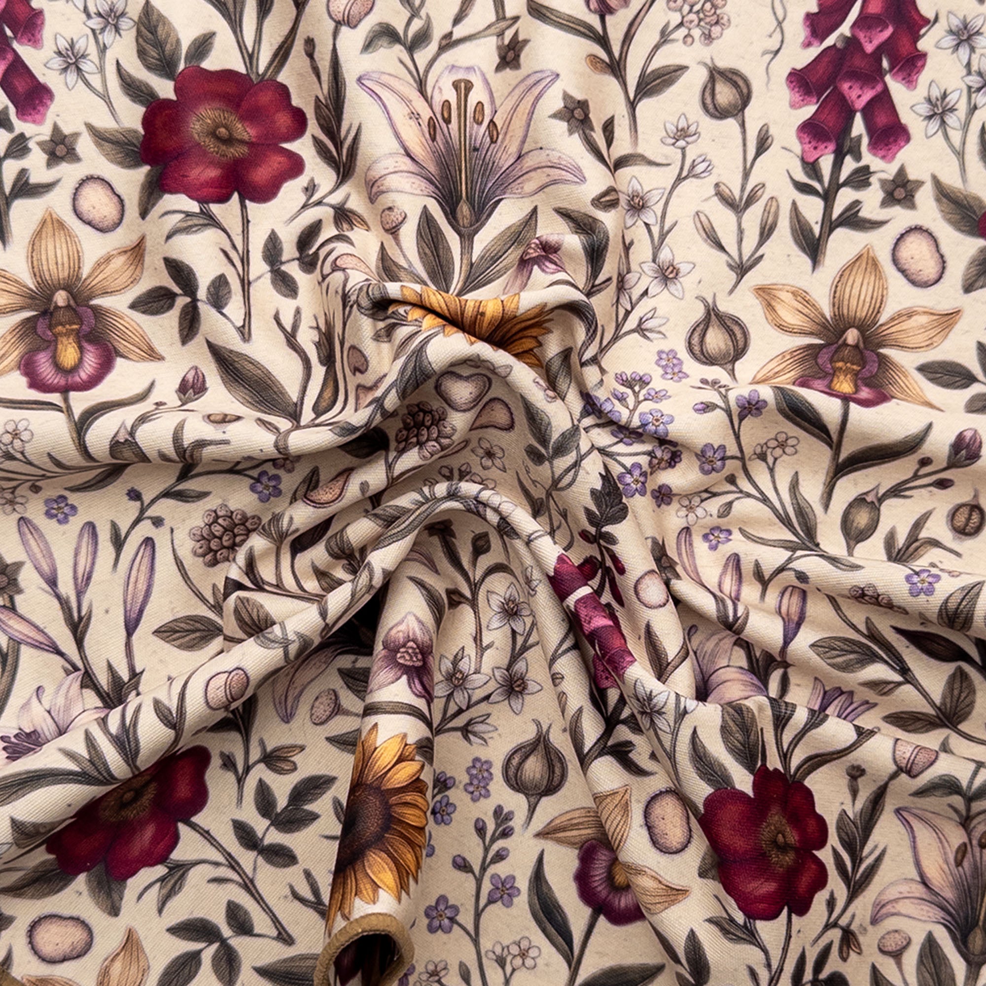 Flowers - Secretly Nerdy Cleaning Cloth
