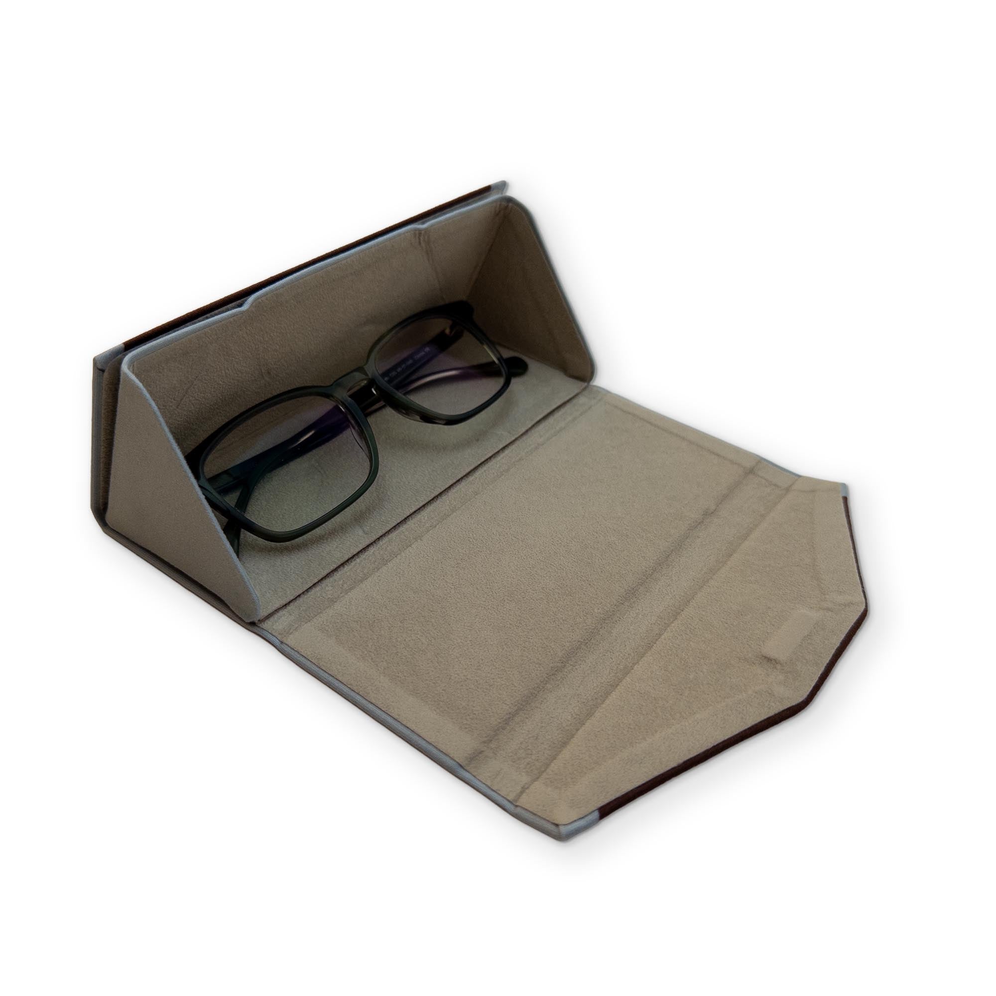 A FOLDING GLASSES CASE THAT LOOKS LIKE A CHOCOLATE BAR