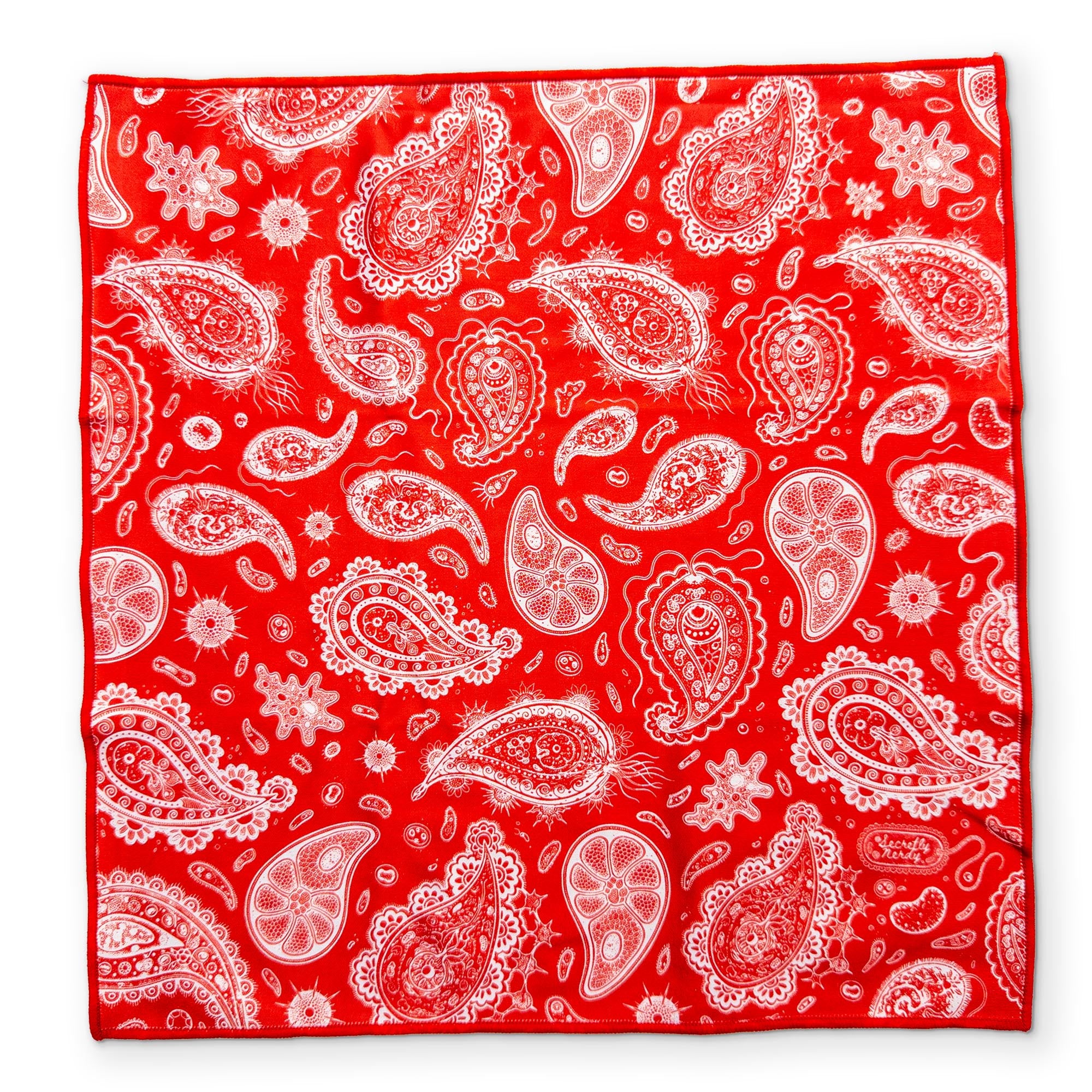 Protozoa Red - Secretly Nerdy Cleaning Cloth