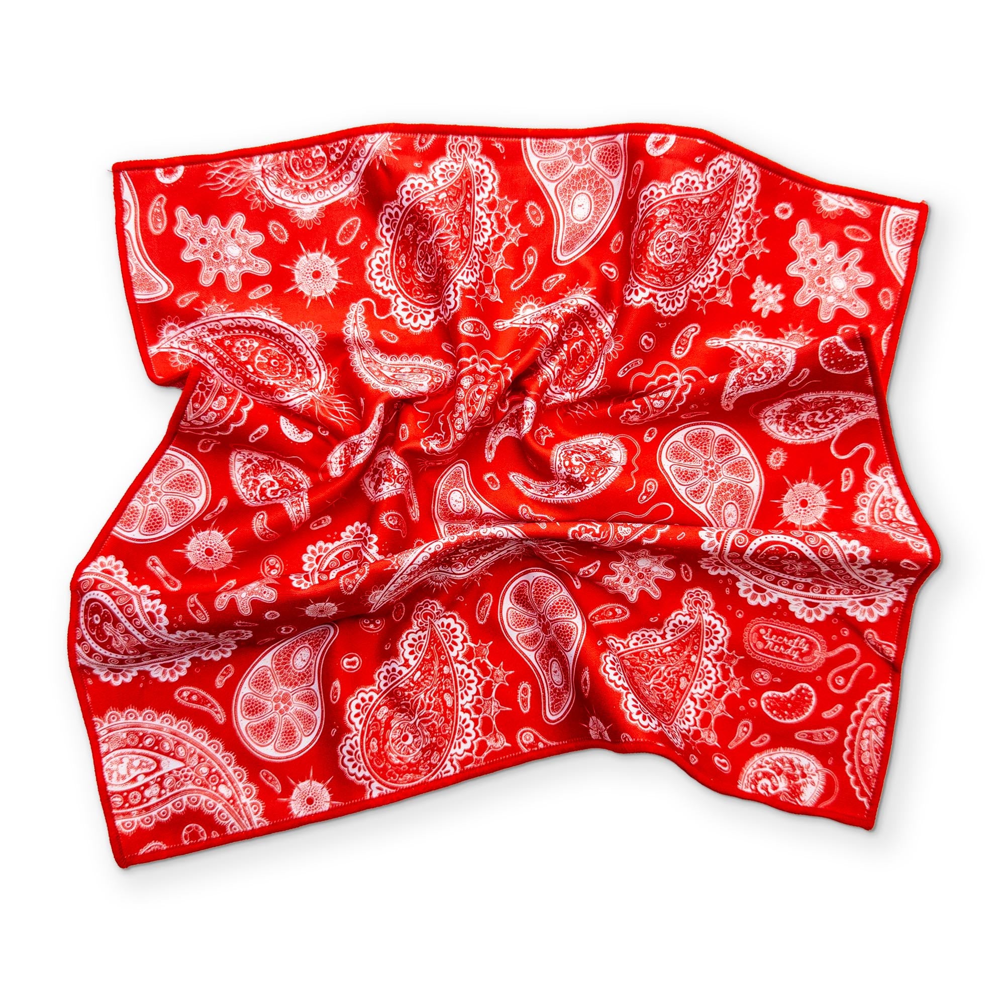 Protozoa Red - Secretly Nerdy Cleaning Cloth