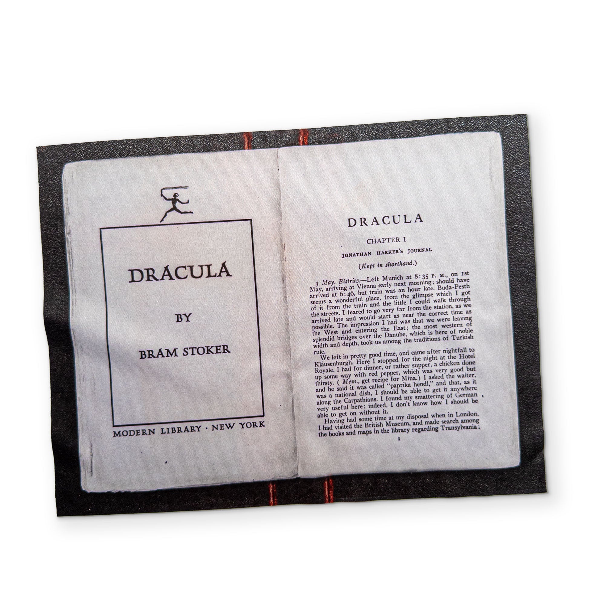 DRACULA - A BOOK YOU CAN CLEAN YOUR GLASSES WITH