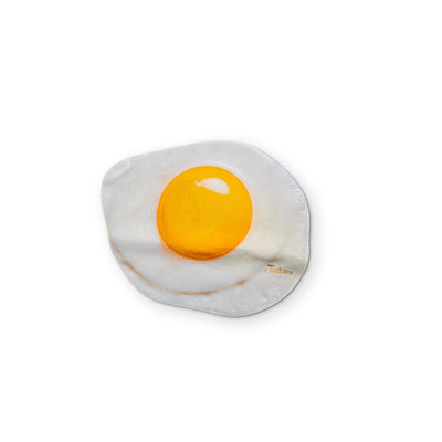 A FRIED EGG YOU CAN CLEAN YOUR GLASSES WITH