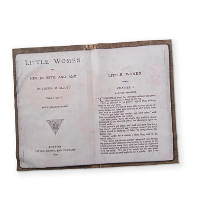 LITTLE WOMEN - A BOOK YOU CAN CLEAN YOUR GLASSES WITH