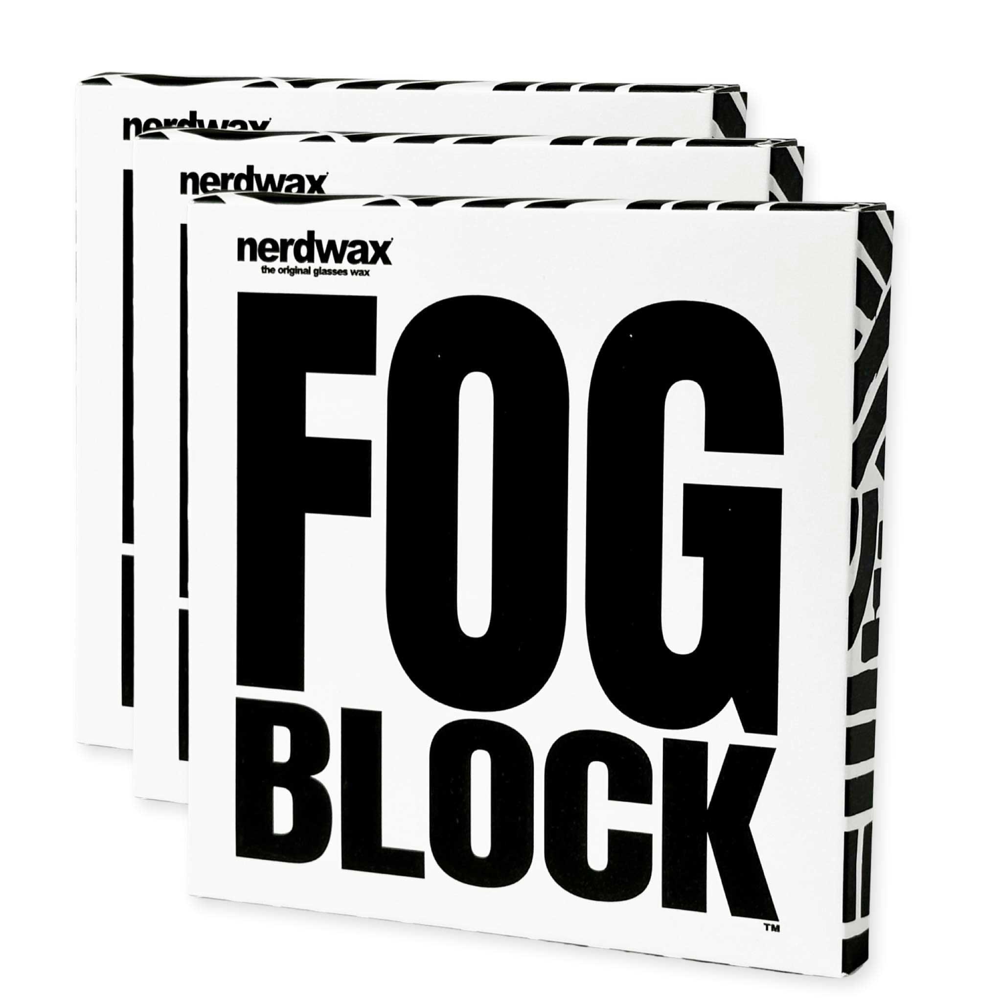 Nerdwax FogBlock - 3pk