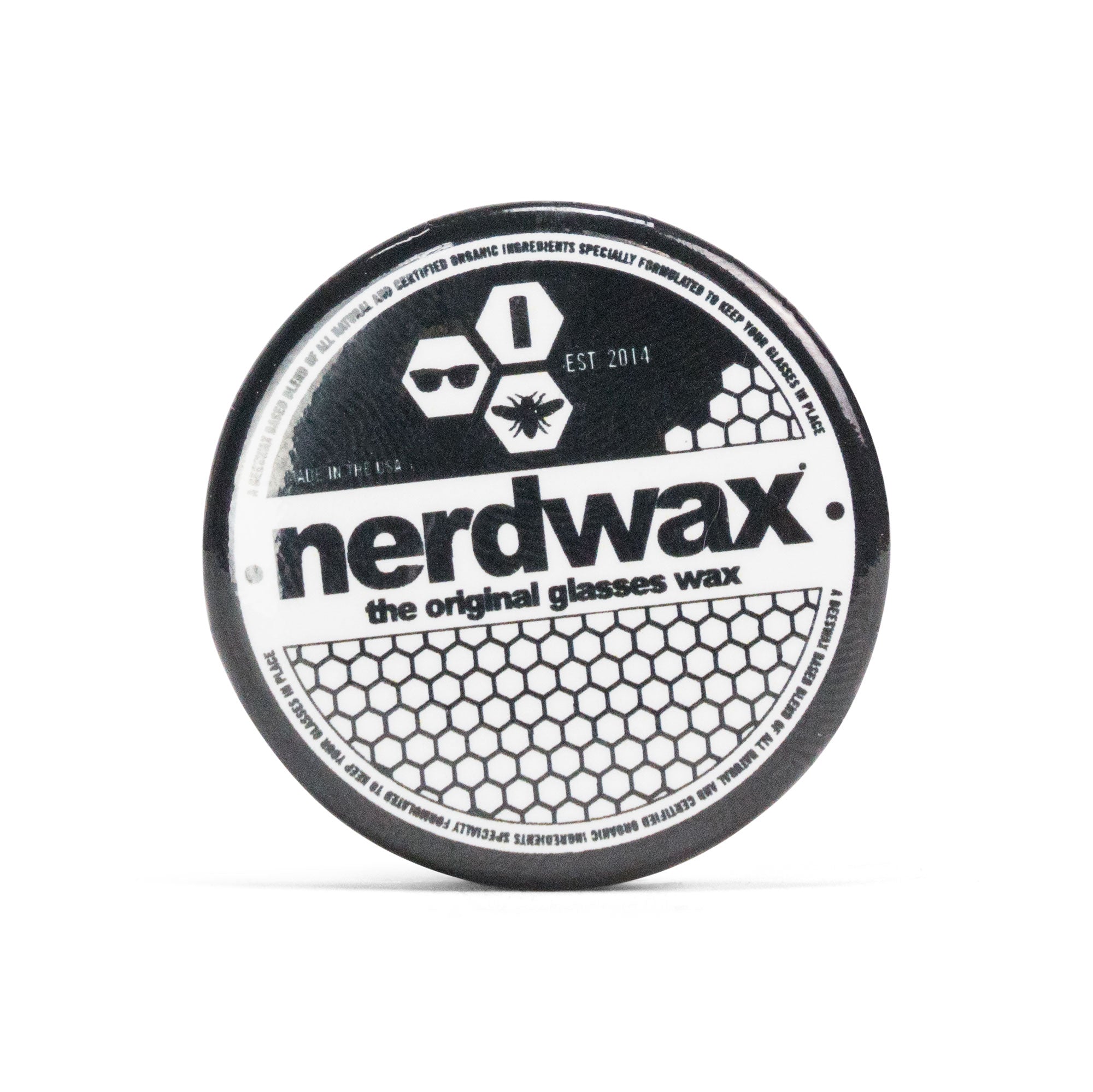Nerdwax Circle Pin