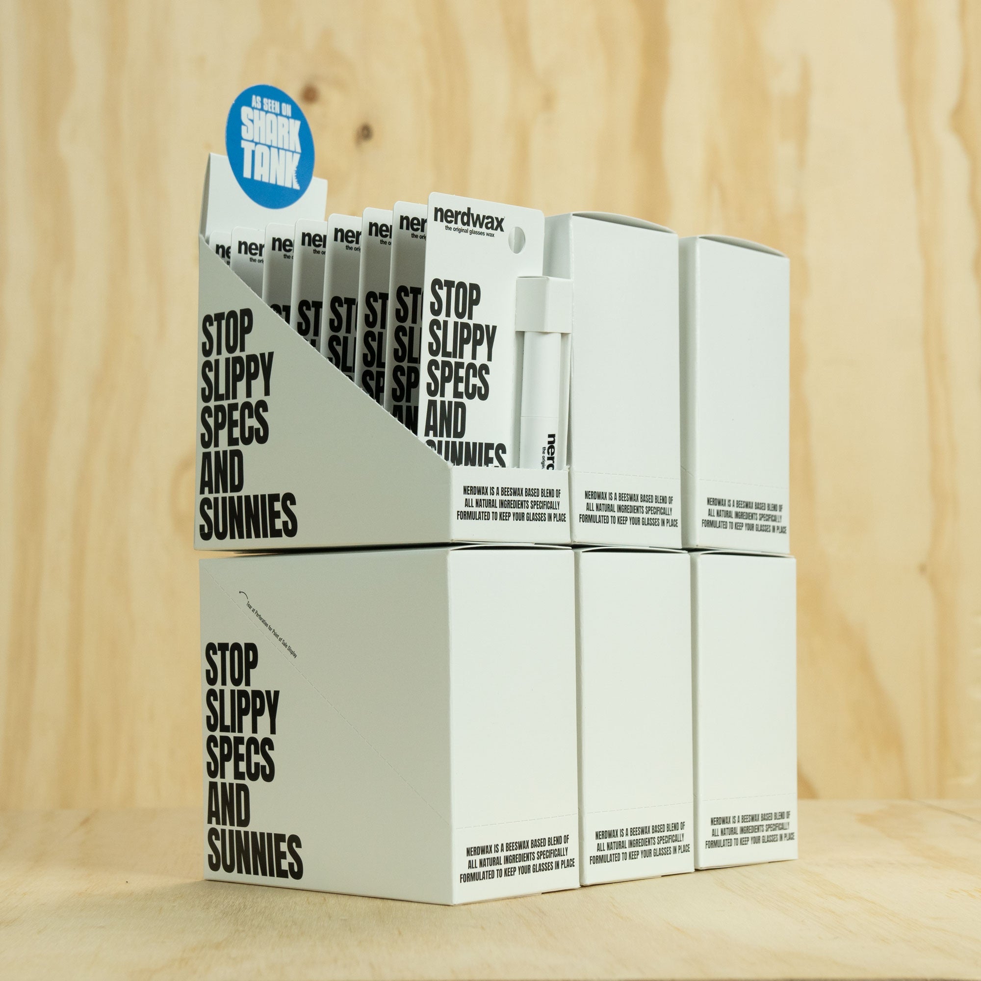 Nerdwax P.O.P. Counter Display (48ct Carton)